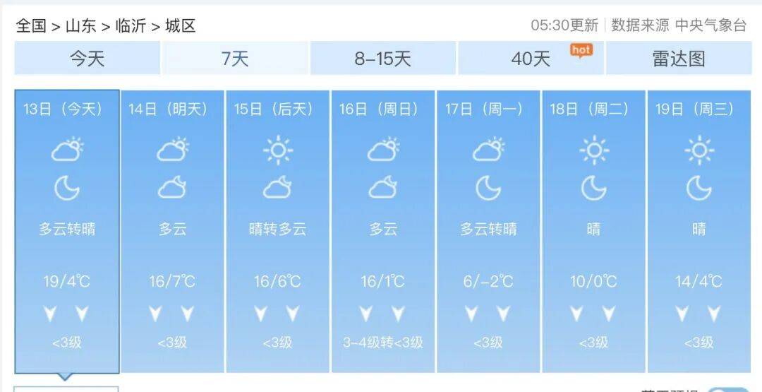 山东天气预报(山东天气预报30天查询一个月)-第1张图片
