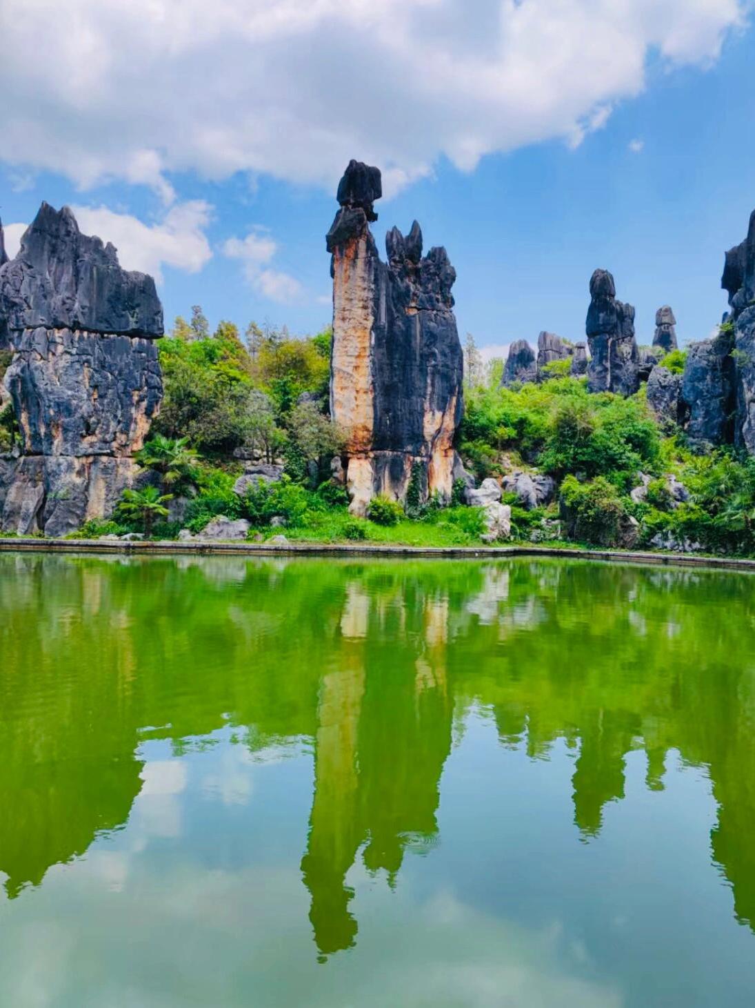 “昆明石林风景区	” 昆明石林风景区图片？-第1张图片