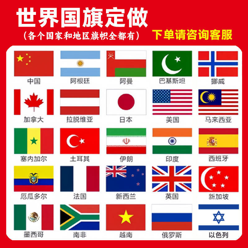 “世界各国	” 世界各国国家国旗？-第1张图片