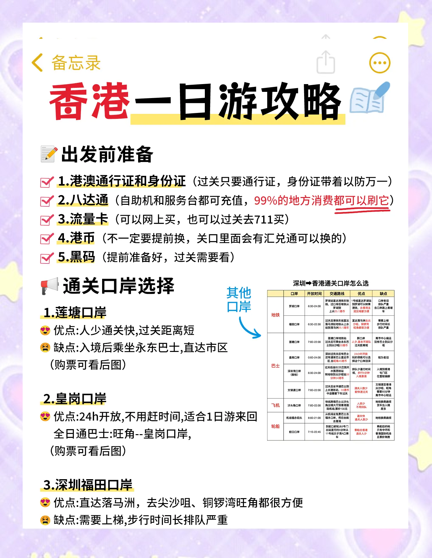香港旅游攻略.香港旅游攻略三日游-第2张图片