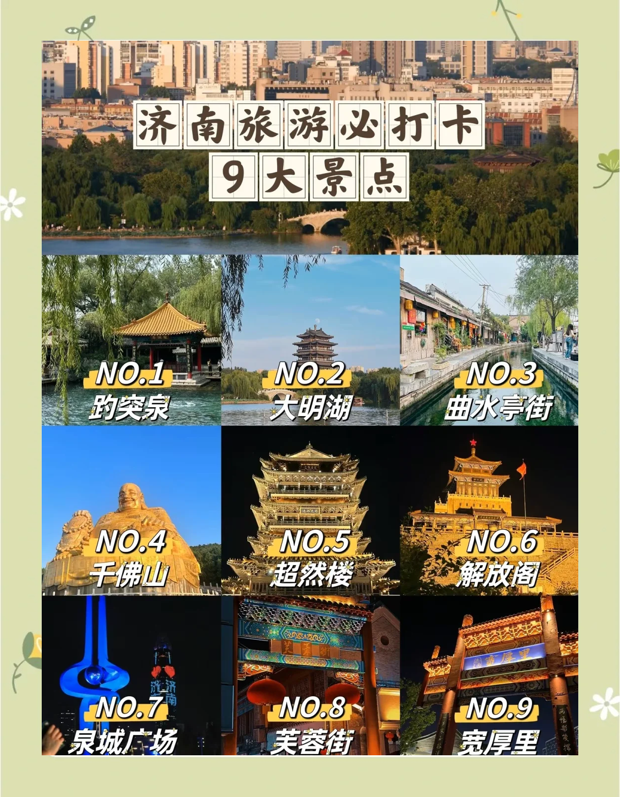 济南一日游攻略,济南一日游攻略路线-第1张图片