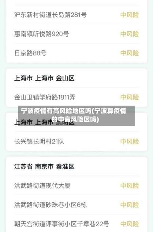 【疫情风险地区查询结果/疫情风险等级查询查询】-第1张图片