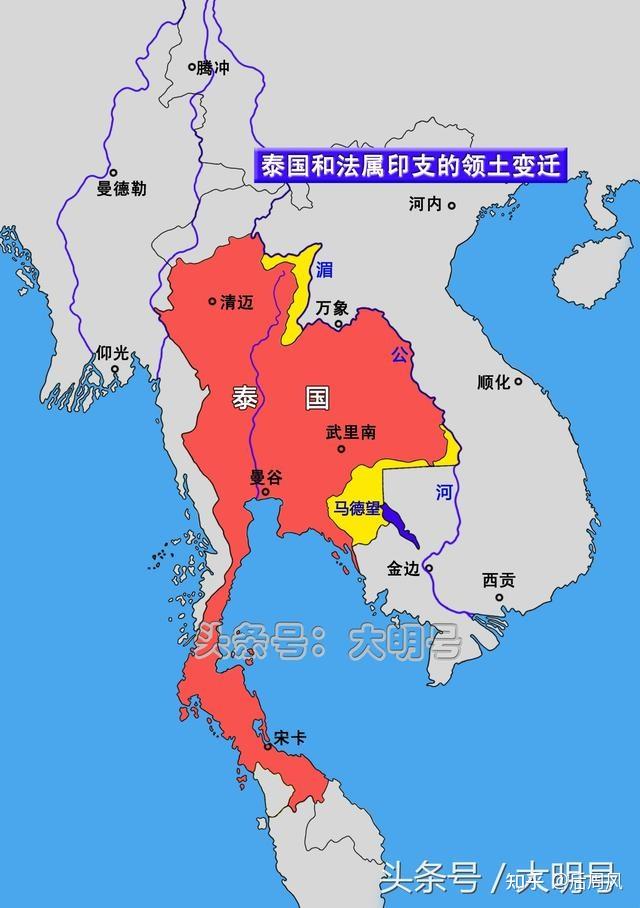 柬埔寨地图-泰国柬埔寨地图-第1张图片