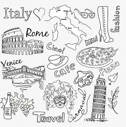 卢浮宫-卢浮宫简笔画-第2张图片